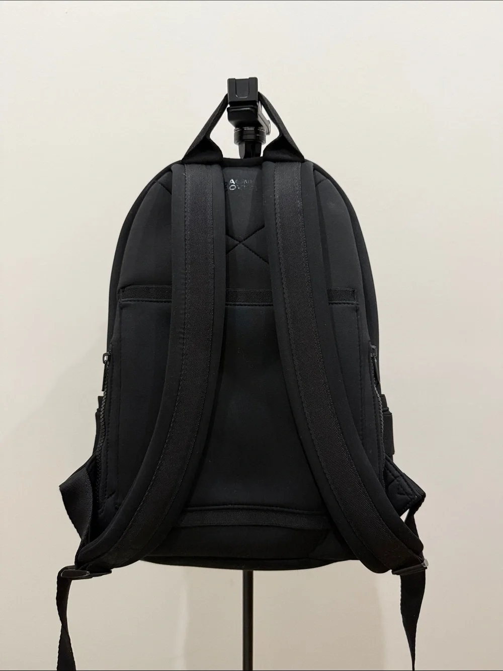 Dagne Dover Dakota Medium Black Neoprene Backpack